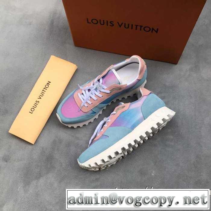 人気ファッション雑誌でも掲載 ルイ ヴィトン LOUIS VUITTON 2019-2020秋冬のファッション ランニングシューズ 機能性が良くブランド新品