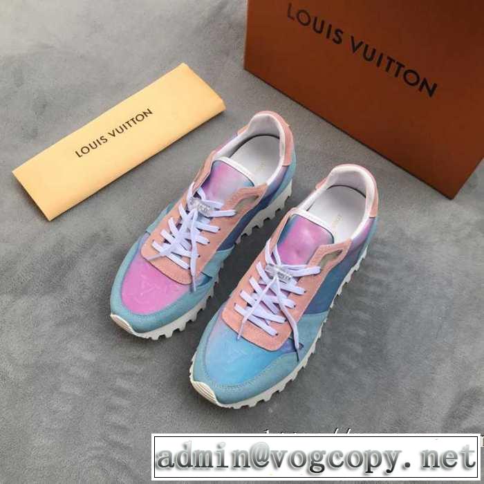 人気ファッション雑誌でも掲載 ルイ ヴィトン LOUIS VUITTON 2019-2020秋冬のファッション ランニングシューズ 機能性が良くブランド新品