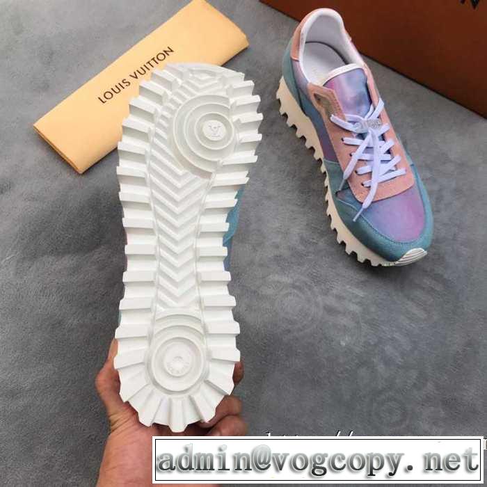 人気ファッション雑誌でも掲載 ルイ ヴィトン LOUIS VUITTON 2019-2020秋冬のファッション ランニングシューズ 機能性が良くブランド新品