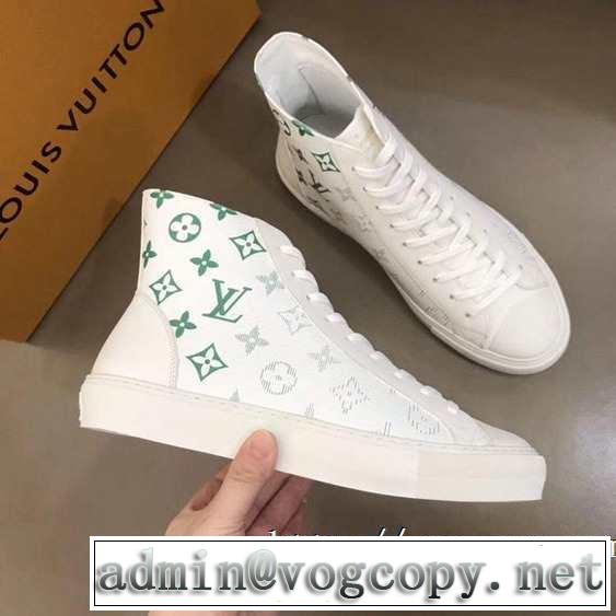 ハイトップシューズ 今季トレンド新作はこれ ルイ ヴィトン 秋冬に大注目のカラー LOUIS VUITTON 速報！2019年秋ファッショントレンド