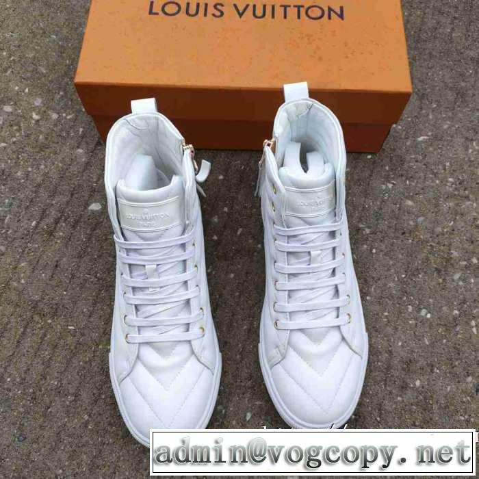 ハイトップシューズ 毎日はちょっとイイ秋冬新品 ルイ ヴィトン 優しいのに存在感 LOUIS VUITTON 2020秋冬流行ファション