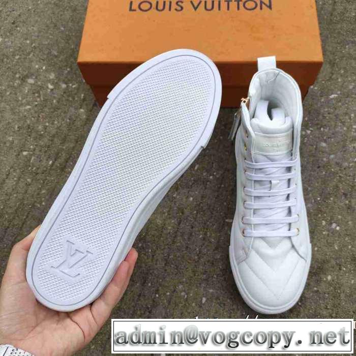 ハイトップシューズ 毎日はちょっとイイ秋冬新品 ルイ ヴィトン 優しいのに存在感 LOUIS VUITTON 2020秋冬流行ファション