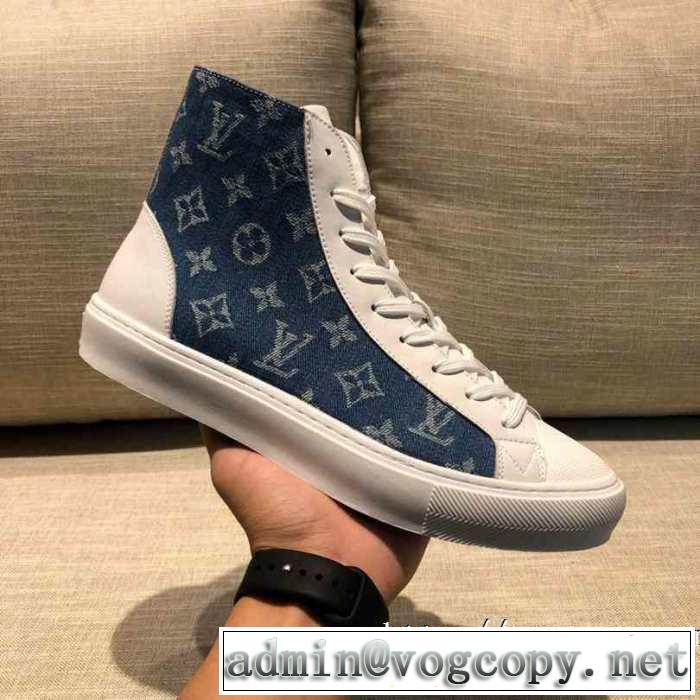 ハイトップシューズ  とにかく完璧ブランド新作 ルイ ヴィトン 秋服コーデ2019年版 LOUIS VUITTON 秋にはやる最新作を先取り