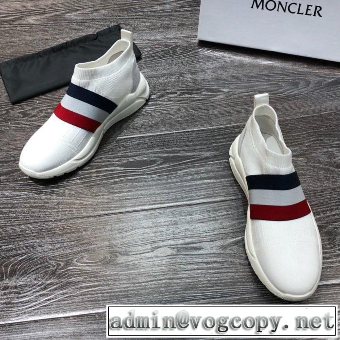 モンクレール MONCLER ランニングシューズ  2色可選 2019春夏の大注目トレンド まずは定番！人気アイテム
