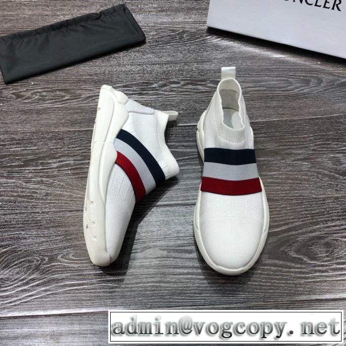 モンクレール MONCLER ランニングシューズ  2色可選 2019春夏の大注目トレンド まずは定番！人気アイテム