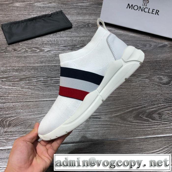 モンクレール MONCLER ランニングシューズ  2色可選 2019春夏の大注目トレンド まずは定番！人気アイテム