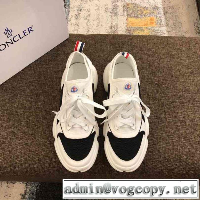 2019年春夏シーズンの人気 最新のトレンドブランド人気的 モンクレール MONCLER ランニングシューズ  3色可選