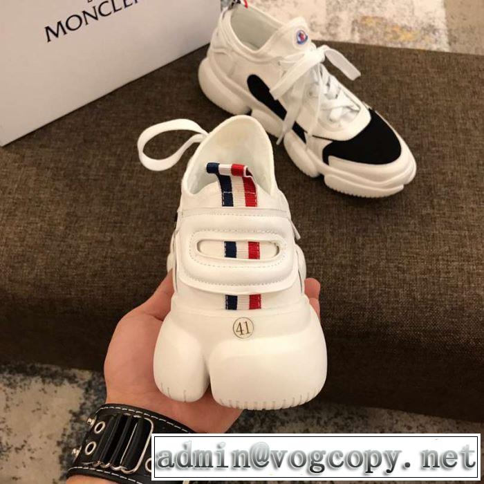 2019年春夏シーズンの人気 最新のトレンドブランド人気的 モンクレール MONCLER ランニングシューズ  3色可選