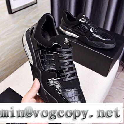 PHILIPP PLEIN フィリッププレイン カジュアルシューズ 2019夏ファション新品 春夏シンプルファッションでOK！