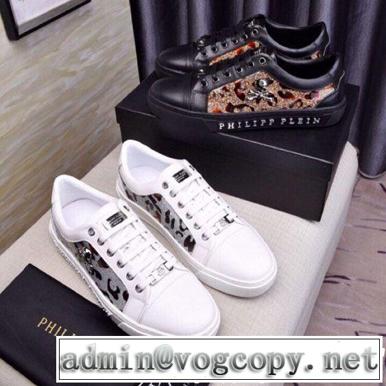 カジュアルシューズ  2色可選 春色の最旬の人気アイテム 2019春夏の大注目トレンド PHILIPP PLEIN フィリッププレイン