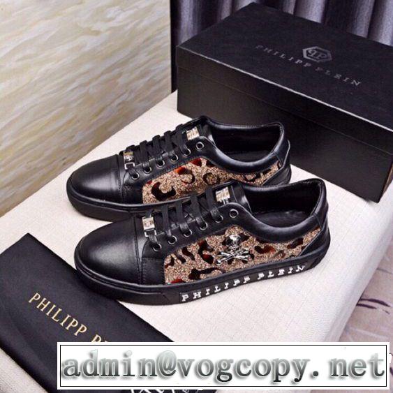 カジュアルシューズ  2色可選 春色の最旬の人気アイテム 2019春夏の大注目トレンド PHILIPP PLEIN フィリッププレイン