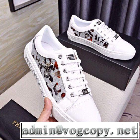 カジュアルシューズ  2色可選 春色の最旬の人気アイテム 2019春夏の大注目トレンド PHILIPP PLEIN フィリッププレイン