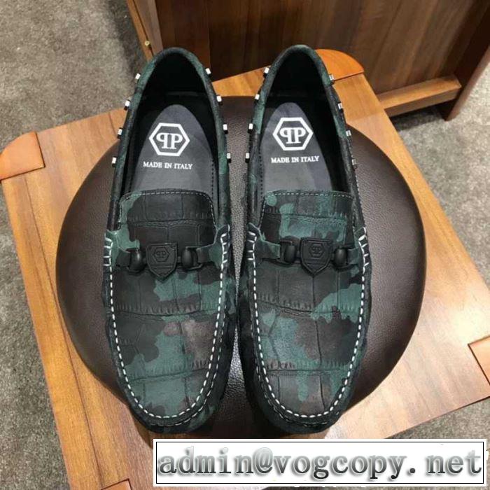 絶妙にオシャレ人気アイテム 【2019年】夏のファッション PHILIPP PLEIN フィリッププレイン カジュアルシューズ 2色可選