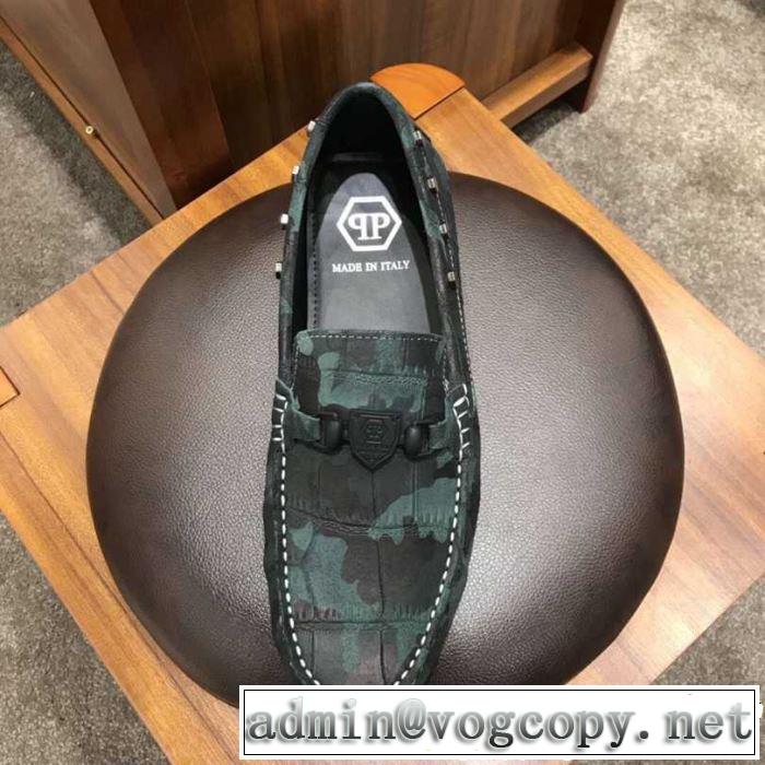 絶妙にオシャレ人気アイテム 【2019年】夏のファッション PHILIPP PLEIN フィリッププレイン カジュアルシューズ 2色可選