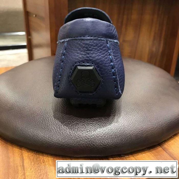 2色可選カジュアルシューズ 今流行のストリート上品 2019春夏トレンドアイテム PHILIPP PLEIN フィリッププレイン
