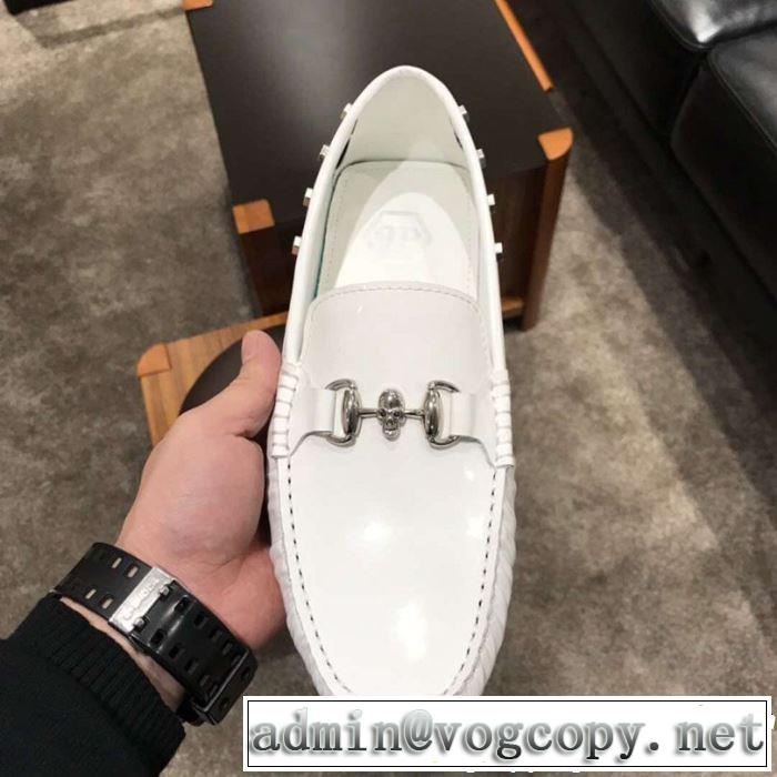 2019年春夏シーズンの人気 PHILIPP PLEIN フィリッププレイン カジュアルシューズ 2色可選 今季は特に注目ファション