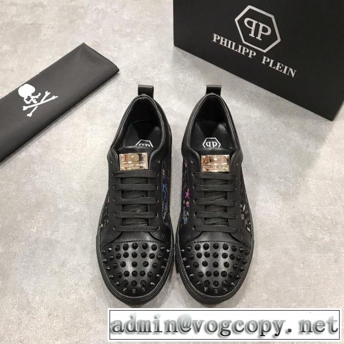 お得優れたフィット感PHILIPP PLEIN 新作フィリッププレイン クリスタル スニーカー2019人気ランキング ブランド 上品