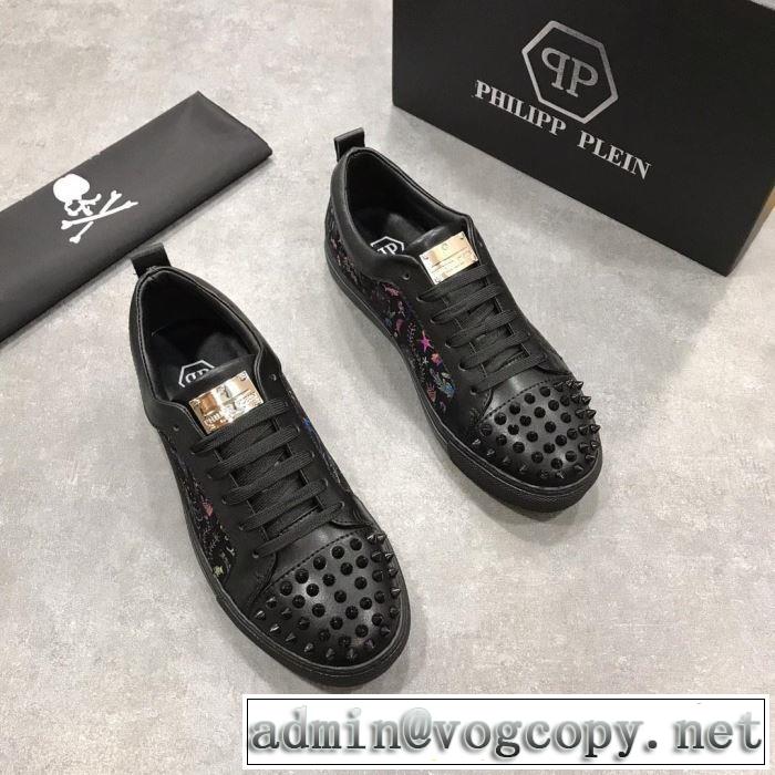 お得優れたフィット感PHILIPP PLEIN 新作フィリッププレイン クリスタル スニーカー2019人気ランキング ブランド 上品