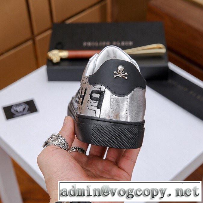 PHILIPP PLEIN 限定セール フィリッププレイン 靴 スニーカー ブランド コピー2019スタイリッシュ 若い頃 履き心地 新作