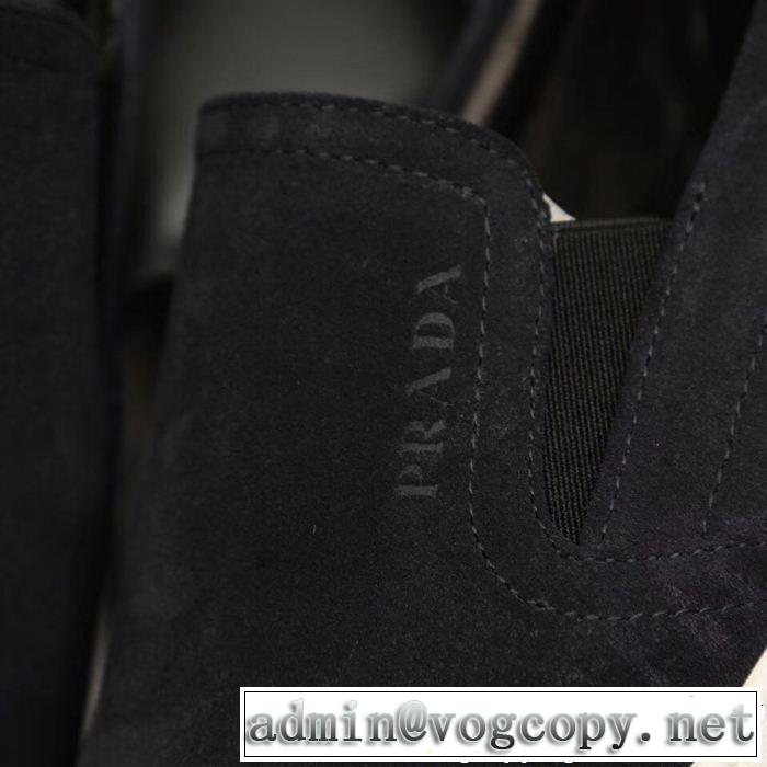 夏らしい季節感 PRADA プラダ カジュアルシューズ 2色可選 2019年夏の一押しファッションアイテム