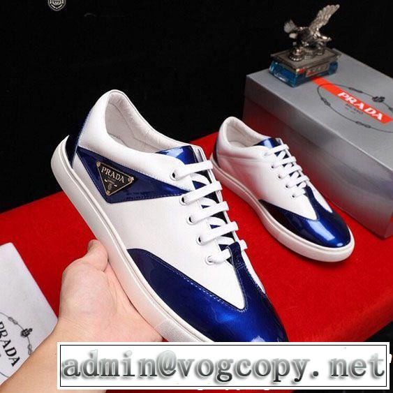 PRADA プラダ カジュアルシューズ 2色可選 2019SSのトレンド商品 今期のトレンド定番アイテム 洗練された印象に