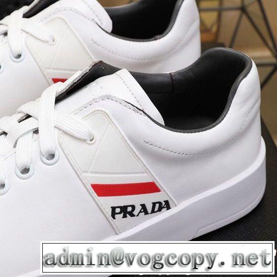 2019年春夏流行ファッション 大人可愛いスタイル 定番のスタイル春夏限定 PRADA プラダ カジュアルシューズ 2色可選