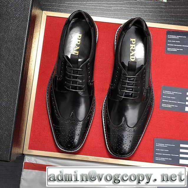 PRADA プラダ ビジネスシューズ 2019春夏のトレンド新商品 注目度が高まり最新コレクション