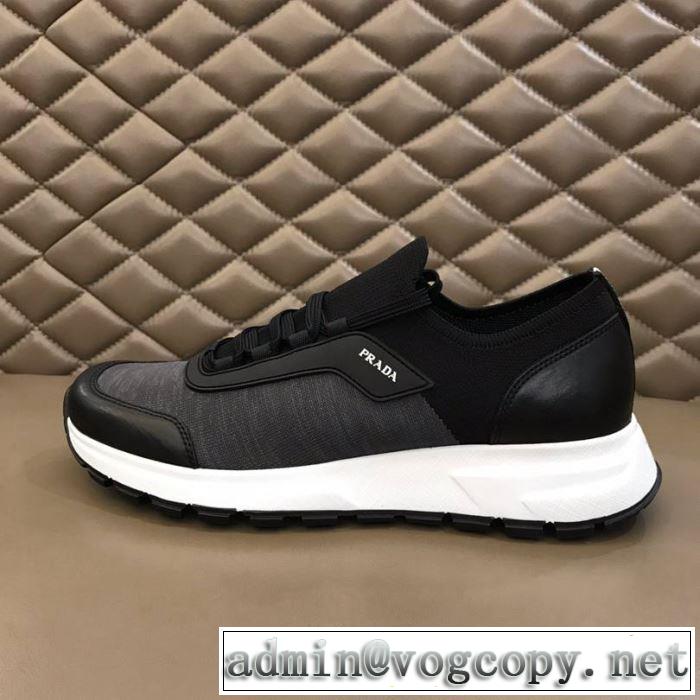 人気ストリートブランド新品 2019春夏は人気定番 プラダ PRADA ランニングシューズ 3色可選