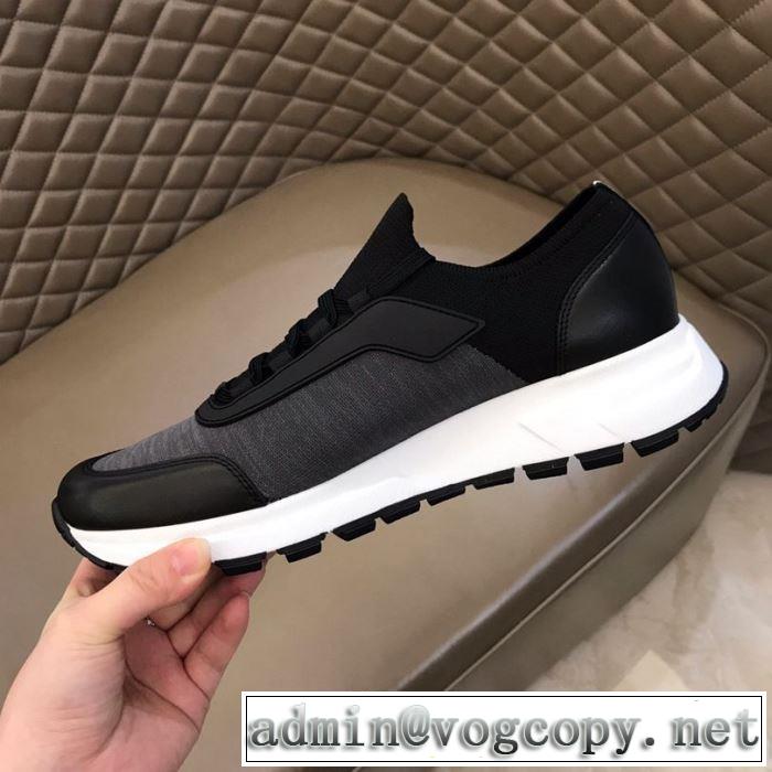 人気ストリートブランド新品 2019春夏は人気定番 プラダ PRADA ランニングシューズ 3色可選