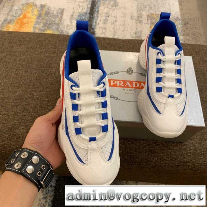 2019SSのトレンド商品 プラダ PRADA ランニングシューズ 2色可選 人気夏ファションおすすめ