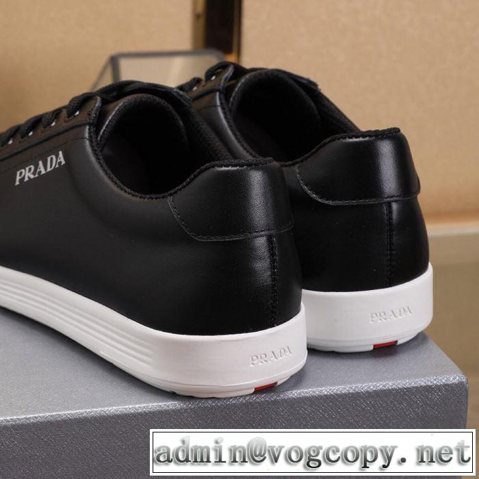2色可選 カジュアルシューズ プラダ PRADA オススメしたい最新注目ファション 春夏の流行り2019新品