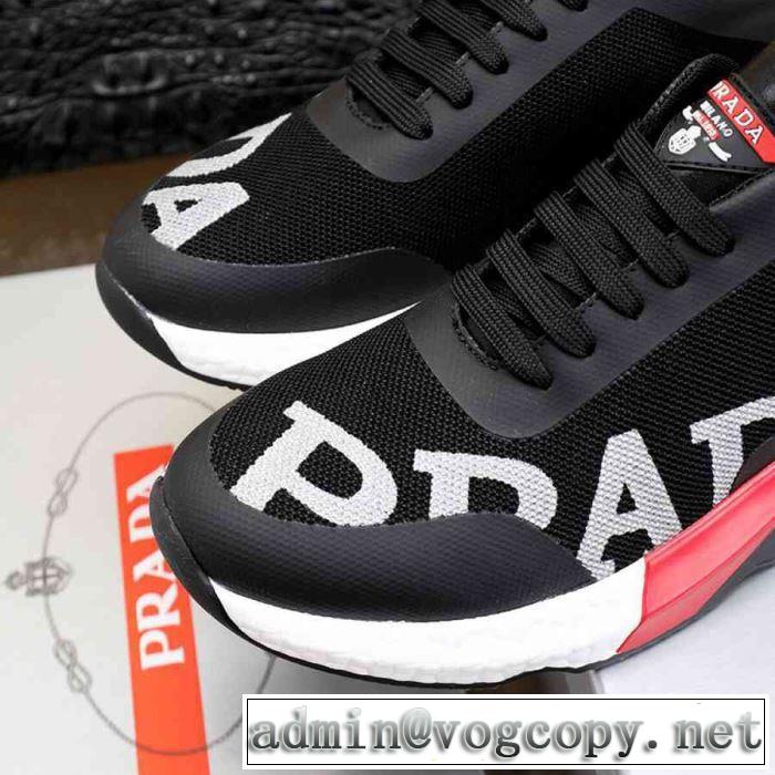 2色可選 カジュアルシューズ プラダ PRADA 2019年春夏シーズンの人気 今年の夏は着こなし
