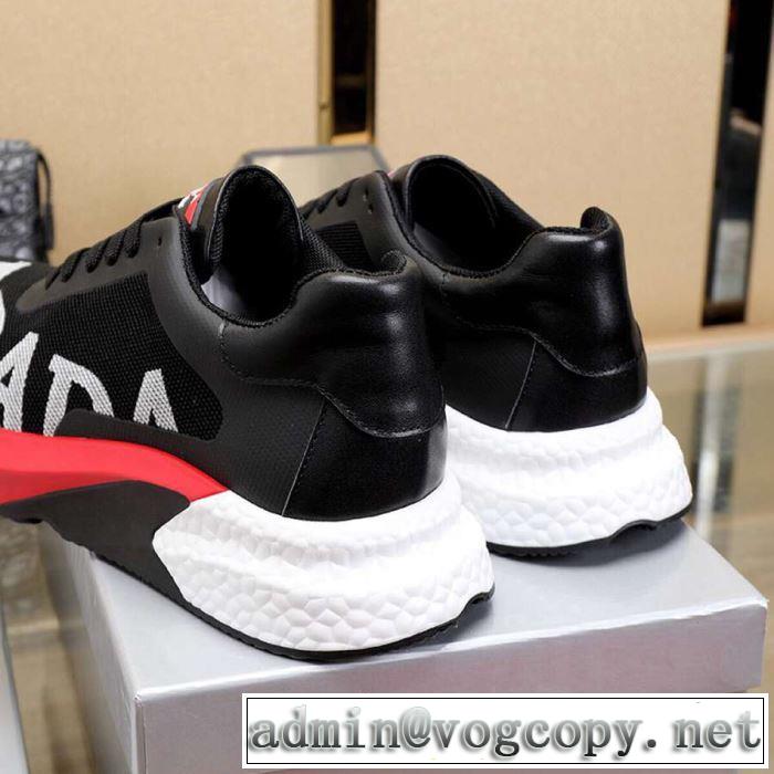 2色可選 カジュアルシューズ プラダ PRADA 2019年春夏シーズンの人気 今年の夏は着こなし