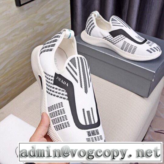 プラダ PRADA カジュアルシューズ 3色可選 定番のスタイル春夏限定 2019春夏トレンドアイテム