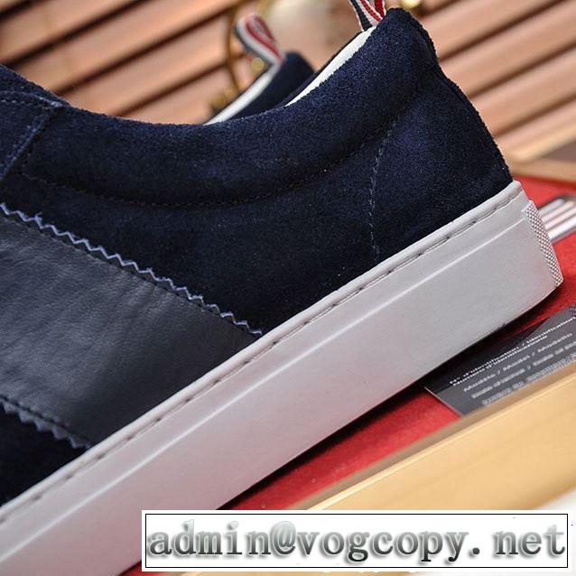 THOM BROWNE トムブラウン ランニングシューズ 2色可選 2019年春夏のトレンドアイテム 今季流行りの人気新作