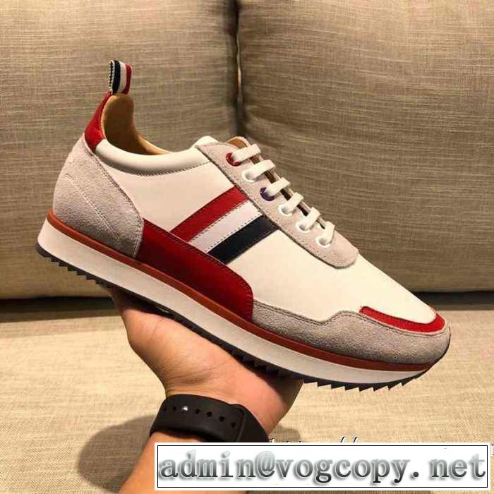 2019-20秋冬トレンドファッション トムブラウン THOM BROWNE 最新秋冬トレンドをチェック ランニングシューズ 秋冬流行りファション
