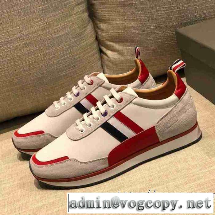 2019-20秋冬トレンドファッション トムブラウン THOM BROWNE 最新秋冬トレンドをチェック ランニングシューズ 秋冬流行りファション