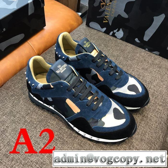 VALENTINO ヴァレンティノ カジュアルシューズ 4色可選 男女兼用 2019年最新ファッション 夏先に大活躍する