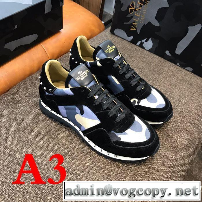 VALENTINO ヴァレンティノ カジュアルシューズ 4色可選 男女兼用 2019年最新ファッション 夏先に大活躍する