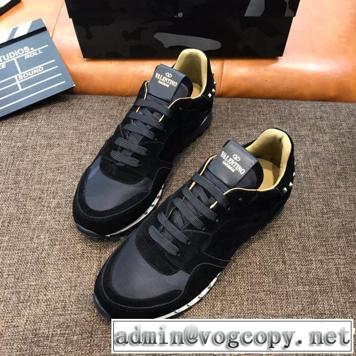 2019春夏のトレンド新商品 魅力的なカラー使い VALENTINO ヴァレンティノ カジュアルシューズ 2色可選 男女兼用