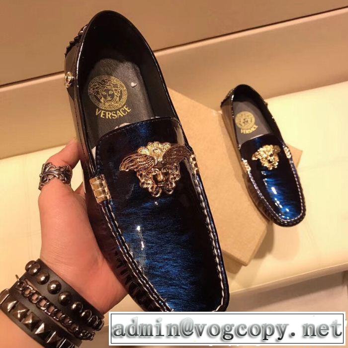 カジュアルシューズ 2019夏ファション 新品 春色の最旬の人気アイテム VERSACE ヴェルサーチ