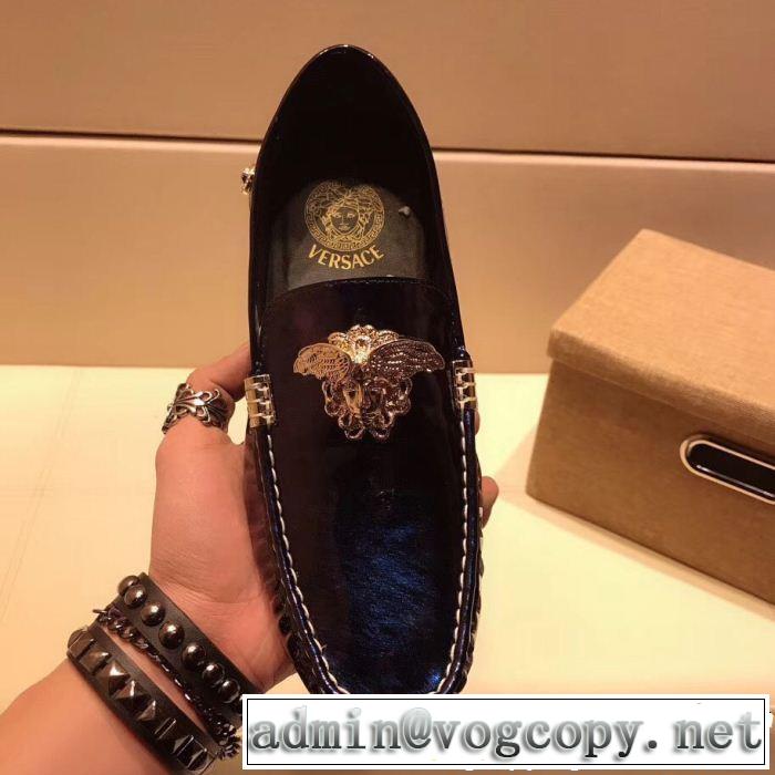 カジュアルシューズ  2019夏ファション 新品 春色の最旬の人気アイテム VERSACE ヴェルサーチ
