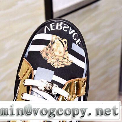 VERSACE ヴェルサーチ カジュアルシューズ 《2019年》今、注目のストリート 鮮度アップブランド最新