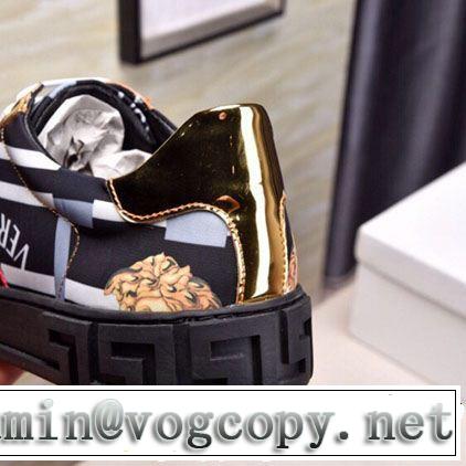 VERSACE ヴェルサーチ カジュアルシューズ 《2019年》今、注目のストリート 鮮度アップブランド最新
