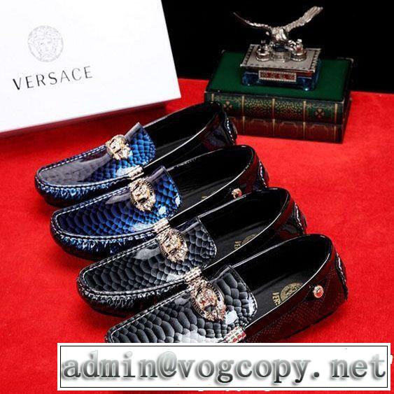 2色可選 カジュアルシューズ VERSACE ヴェルサーチ オススメしたい最新注目ファション 2019春夏は人気定番