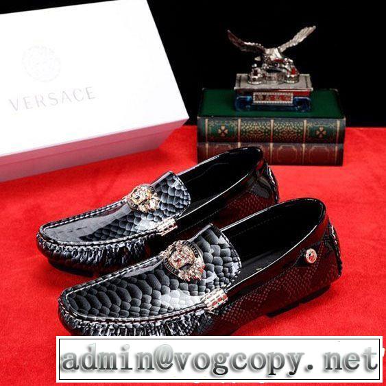 2色可選 カジュアルシューズ VERSACE ヴェルサーチ オススメしたい最新注目ファション 2019春夏は人気定番