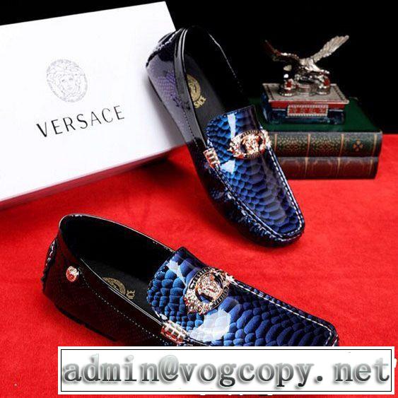 2色可選 カジュアルシューズ VERSACE ヴェルサーチ オススメしたい最新注目ファション 2019春夏は人気定番