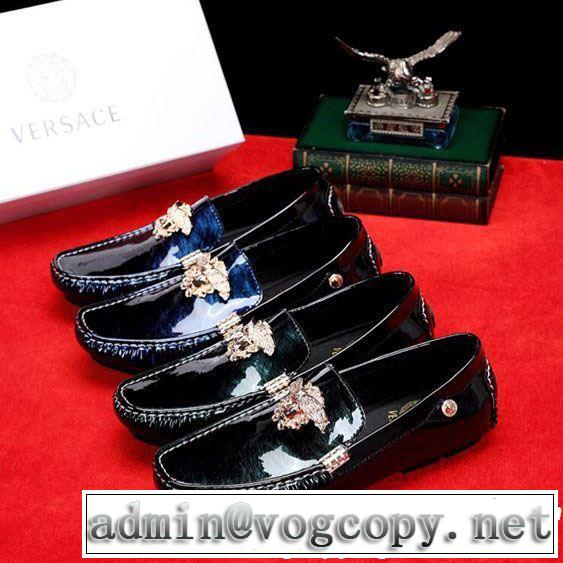 2色可選 カジュアルシューズ VERSACE ヴェルサーチ 今年春夏ファション流行り 2019年春夏のトレンドアイテム