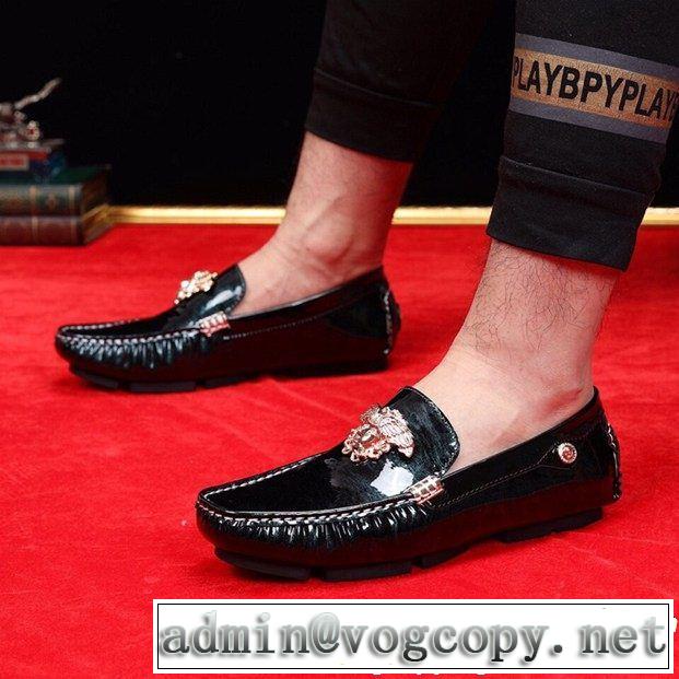 2色可選 カジュアルシューズ VERSACE ヴェルサーチ 今年春夏ファション流行り 2019年春夏のトレンドアイテム