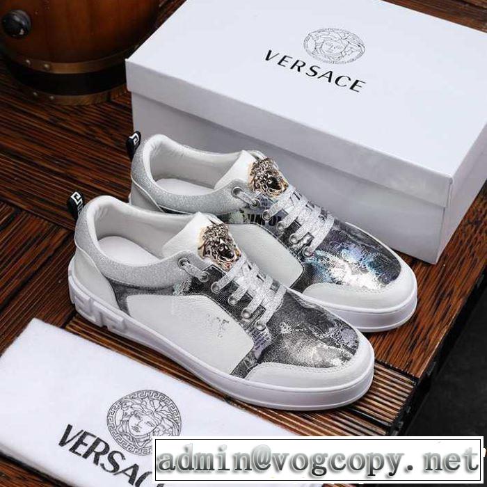 最新のトレンドブランド人気的 【2019春夏】最新コレクション VERSACE ヴェルサーチ カジュアルシューズ